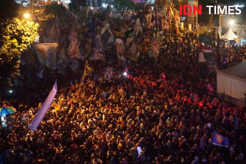 Ribuan Orang di Jogja Hadiri Sholawat Kebangsaan Dukung Ganjar Pranowo
