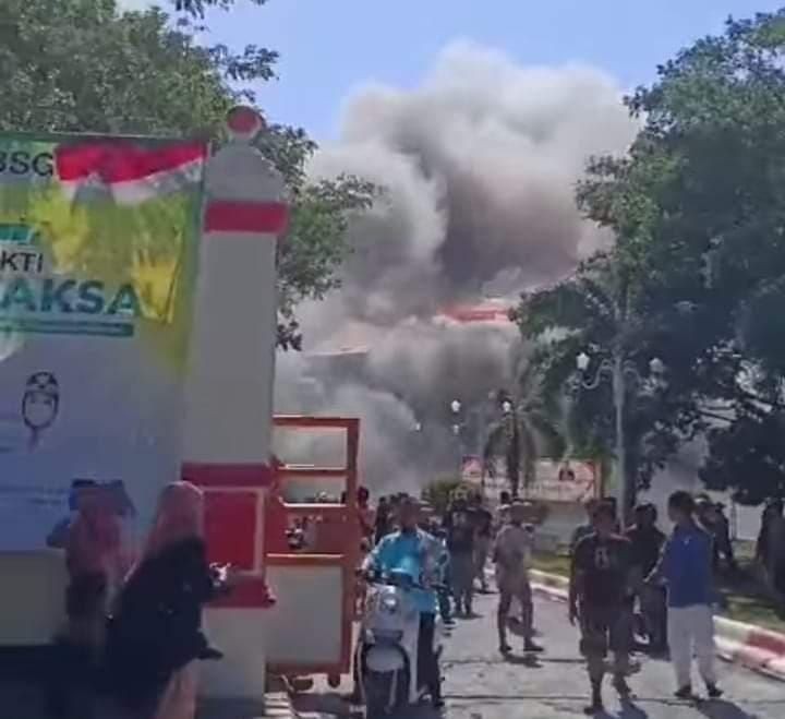 Kantor Bupati Pohuwato Dibakar, Layanan Pemerintah Dijamin Normal