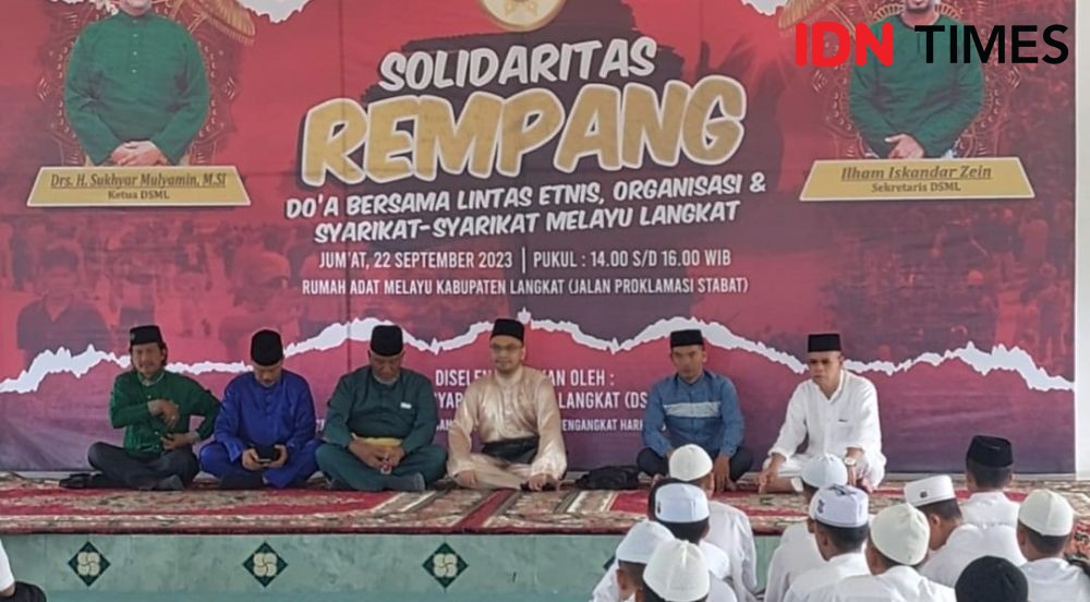 Syarikat Melayu Langkat Gelar Doa Bersama Lintas Etnis untuk Rempang
