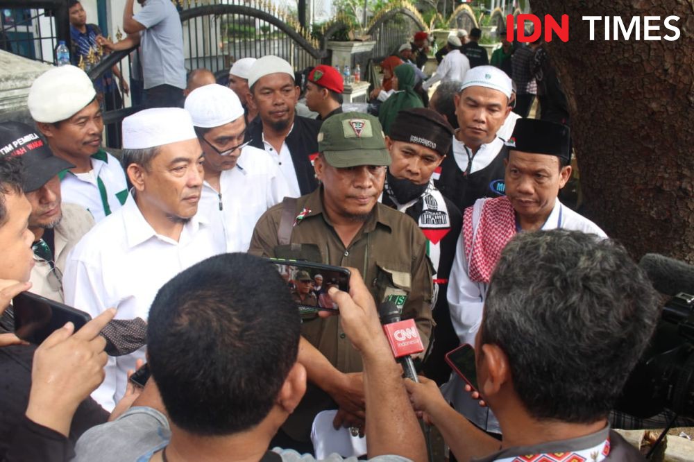 Aksi 229 Bela Rempang, Aliansi Ormas Islam Sambangi DPRD Sumut