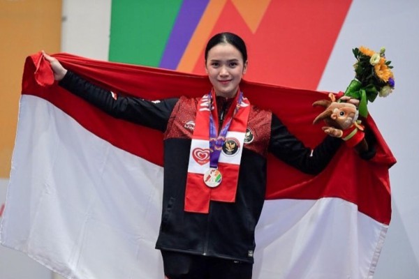 Duet Voli-Wushu Bawa Bendera Indonesia di Defile Asian Games