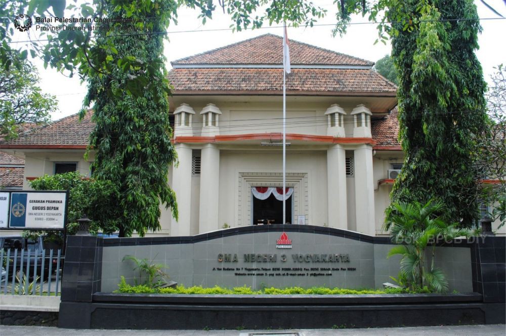 Sejarah Bangunan SMAN 3 Yogyakarta, Saksi Bisu Perjuangan di Kotabaru