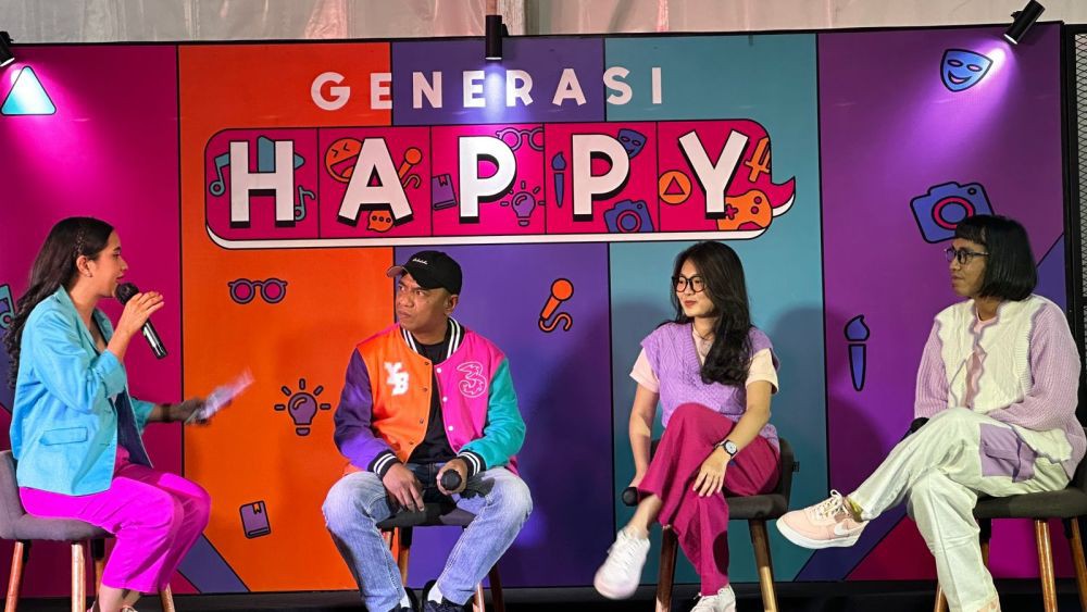 Generasi Happy Sapa Bandar Lampung, Dihadiri Musisi dan Bintang Beken