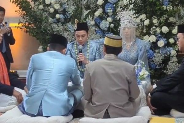 7 Momen Akad Nikah Anak Sandiaga Uno, Ijab Kabul di Amerika