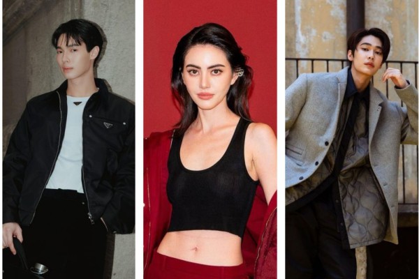 8 Potret Artis Thailand Menghadiri Fashion Show di Italia