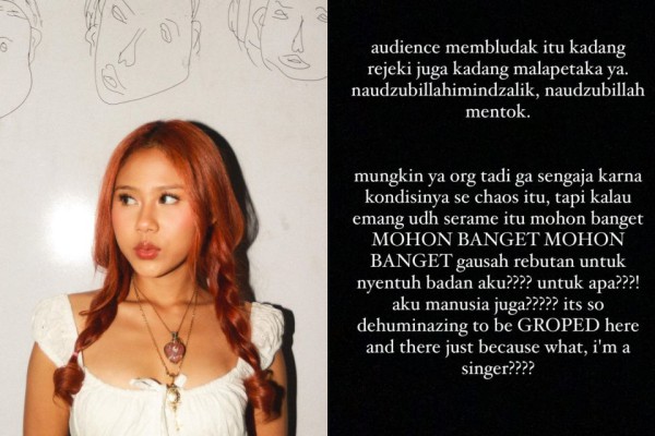 Kronologi Nadin Amizah Alami Pelecehan Seksual pas Manggung di Bandung