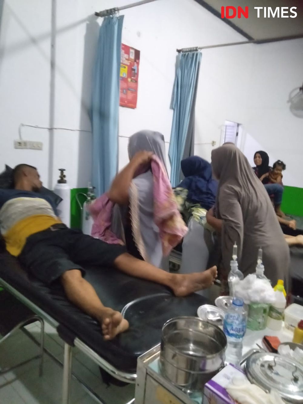 Warga Aceh Timur Keracunan Gas Alam, 30 Orang Dilarikan ke Rumah Sakit