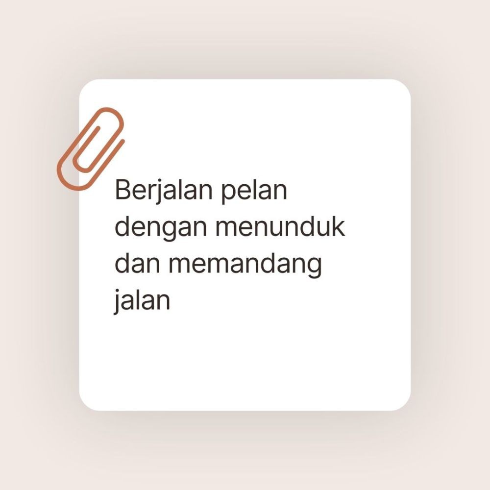 [QUIZ] Cek Hal Tak Terduga dari Caramu Berjalan