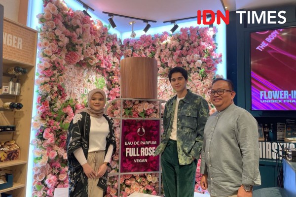 Maxime Bouttier Tingkatkan Percaya Diri dengan Parfum The Body Shop