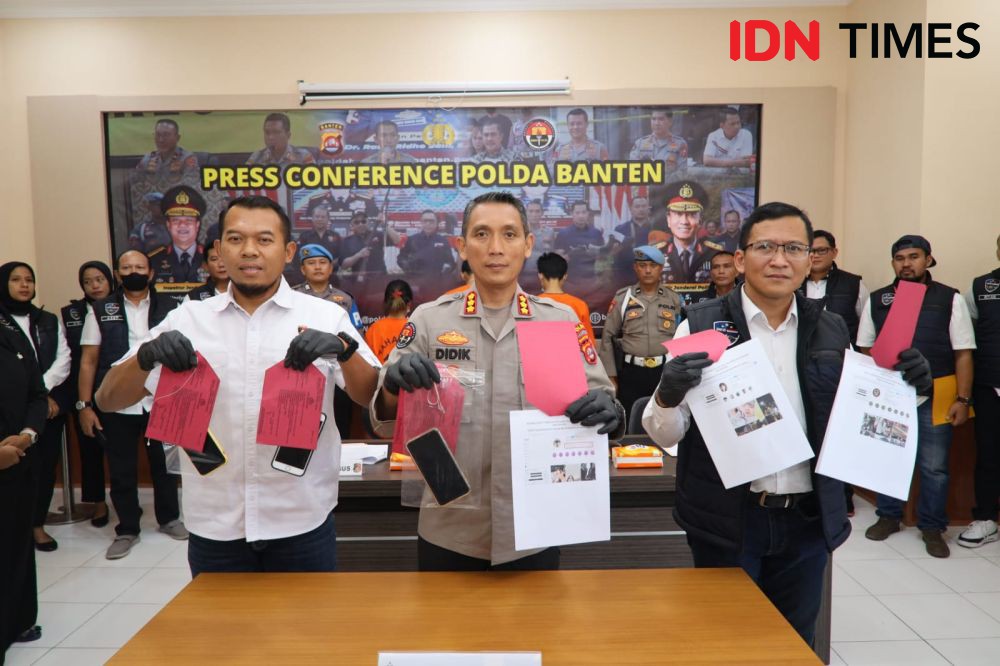 Promosikan Judi Online, 3 Selebgram Ditangkap Polda Banten