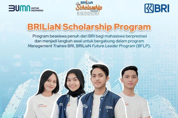 Program Beasiswa BRILiaN 2023, Termasuk Early Recruitment!