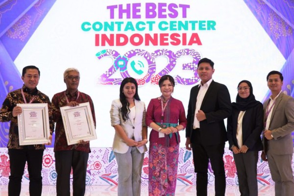 Pegadaian Raih 5 Penghargaan di The Best Contact Center Indonesia 2023