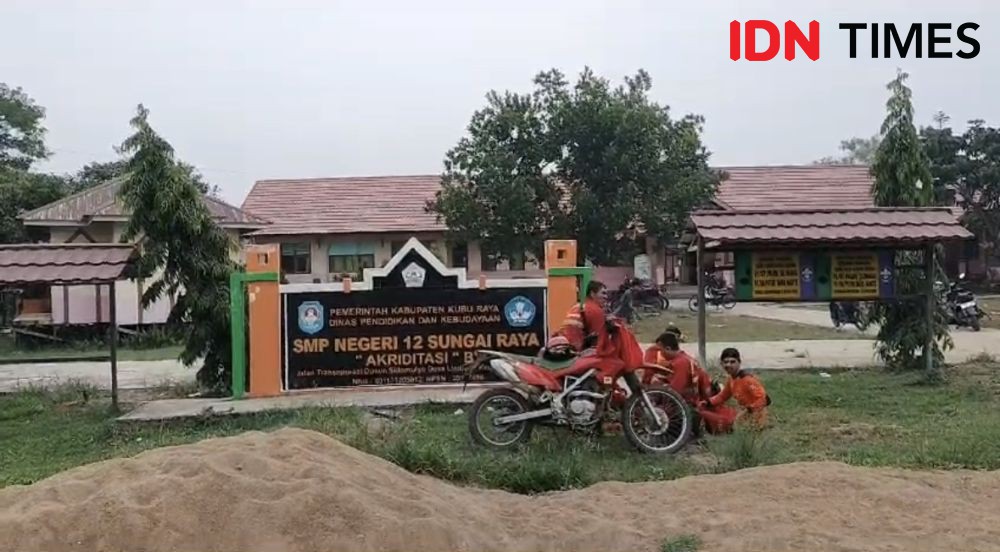 Dua Sekolah di Kubu Raya Terancam Terdampak Kebakaran Hutan dan Lahan