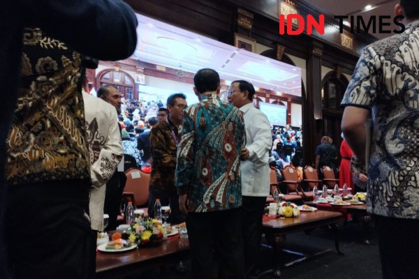 Temui 1.000 Cendekiawan, Prabowo Diteriaki Presiden