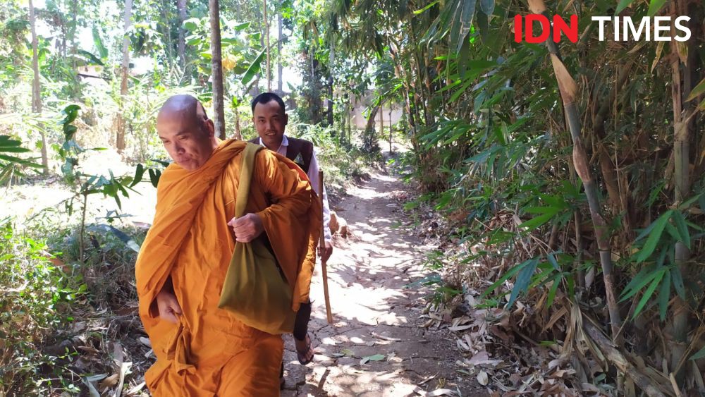 Napak Tilas Peninggalan Biksu Ashin Jinarakkhita Dengan Susuri Sungai Kaligarang