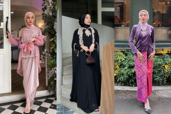 10 Gaya Kondangan Hijab Narya Rahma, Modelnya Glamor Atraktif!