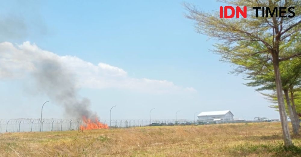 Kebakaran di Area BIJB Kertajati Merambat hingga Terminal Kargo
