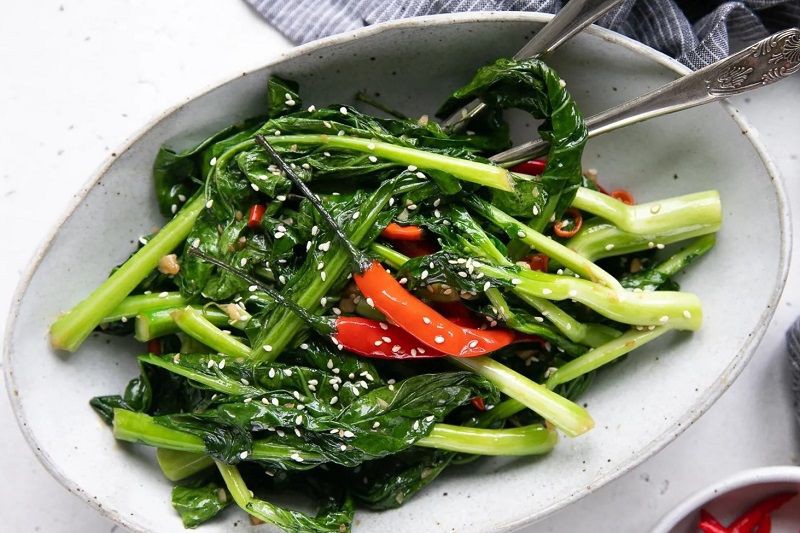 7 Resep Olahan Sayur Kailan Yang Lezat Dan Sehat