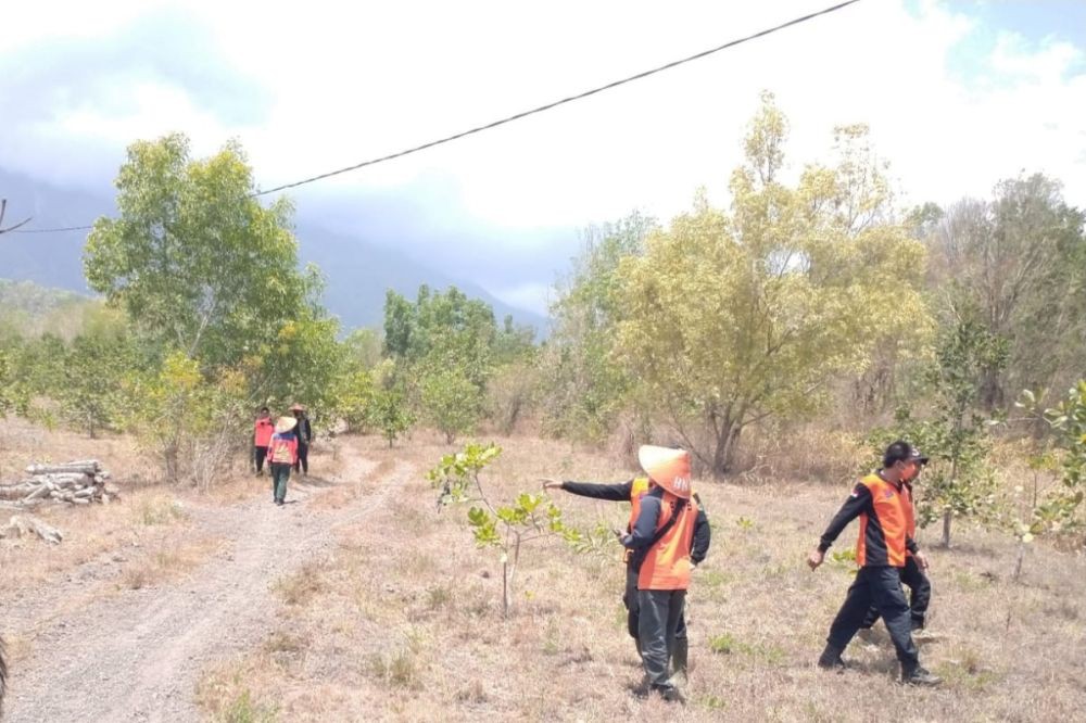 Cuaca Panas dan Angin Mengancam Pemadaman Hutan Gunung Agung