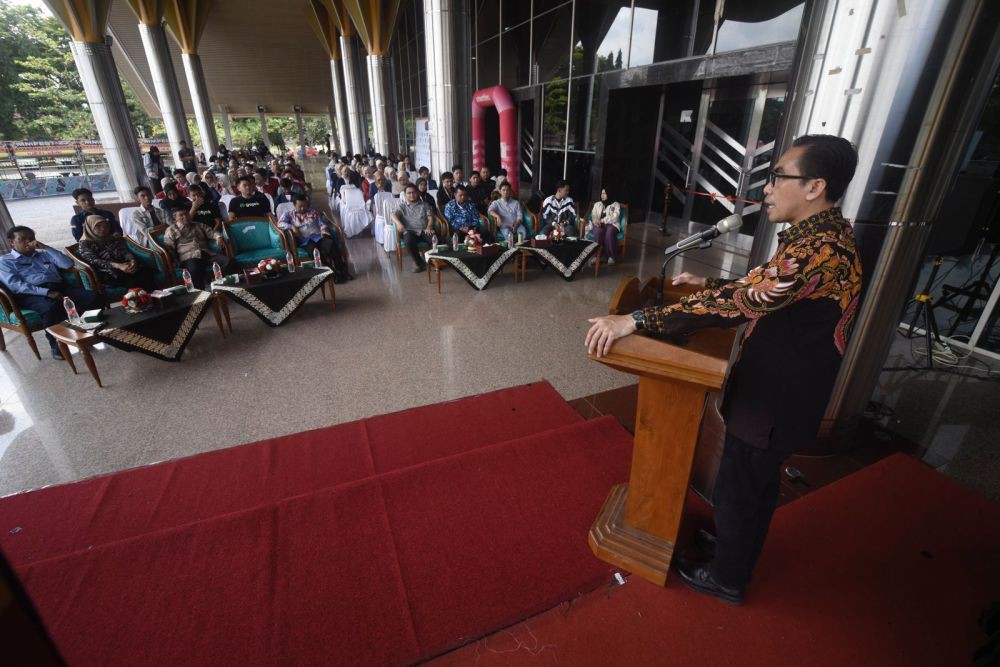 Ada Rizky Febian di Acara Muda Mendunia Festival (MMFest) di UMY