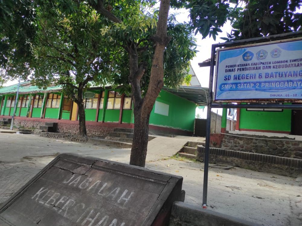 Rusak saat Gempa 2018, Dua Gedung SD di Lotim Belum Diperbaiki