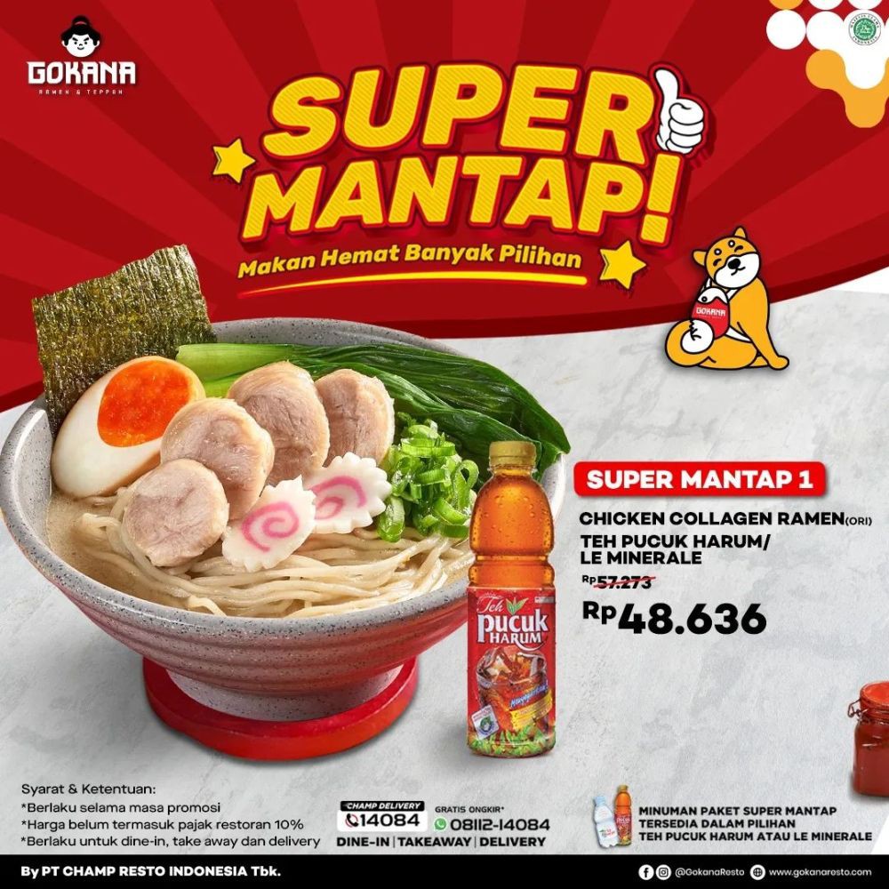 10 Promo Makanan dan Minuman Oktober 2023