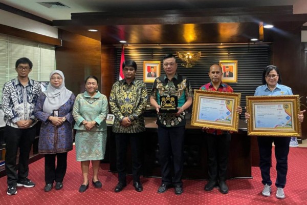 Pemkab Kaimana Raih 3 Penghargaan BKN Award 2023