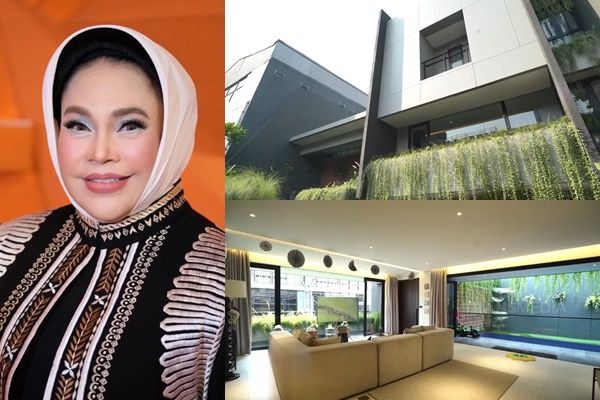 9 Potret Rumah Hetty Koes Endang, Ada Lapangan Golf Mini di Dalamnya