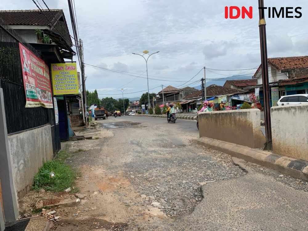 Jalan Rusak Lampung Capai 7.580 Km, Pemprov: Karena Drainase Buruk