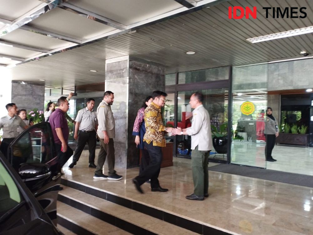 Syahrul Yasin Limpo Berangkat ke Jakarta usai Ditetapkan Tersangka KPK
