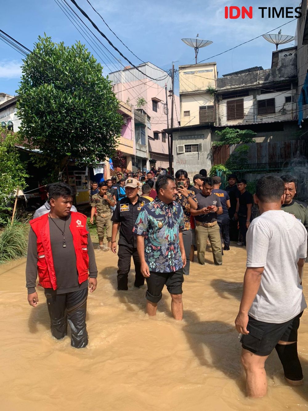 2 Sungai di Binjai Meluap, 3.541 Jiwa di 4 Kecamatan Terdampak Banjir