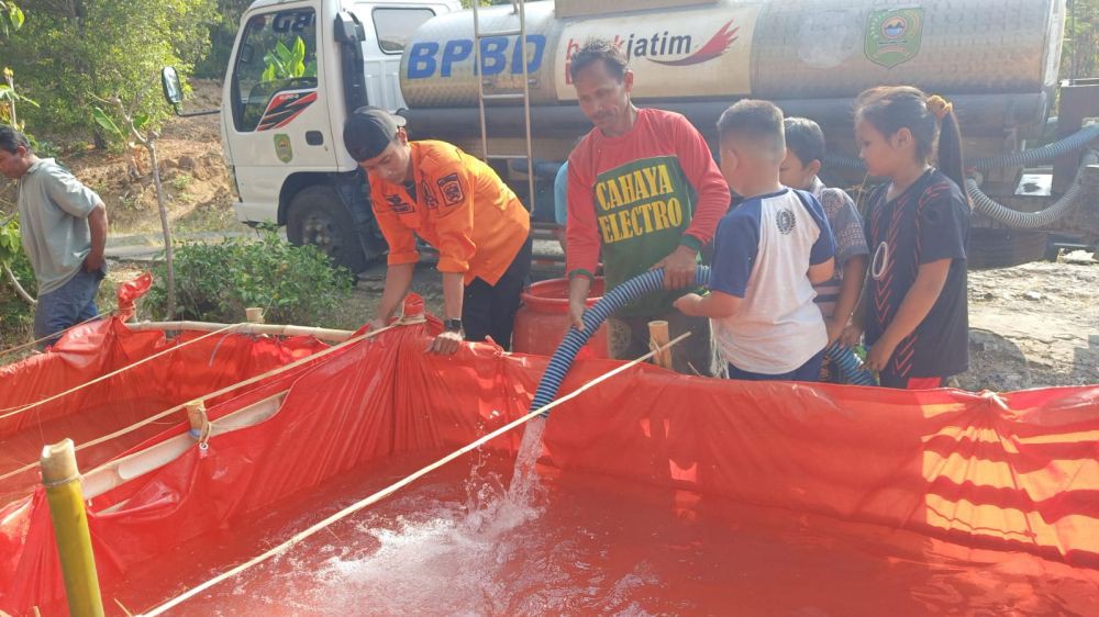 Krisis Air Bersih Meluas ke 11 Desa di Trenggalek