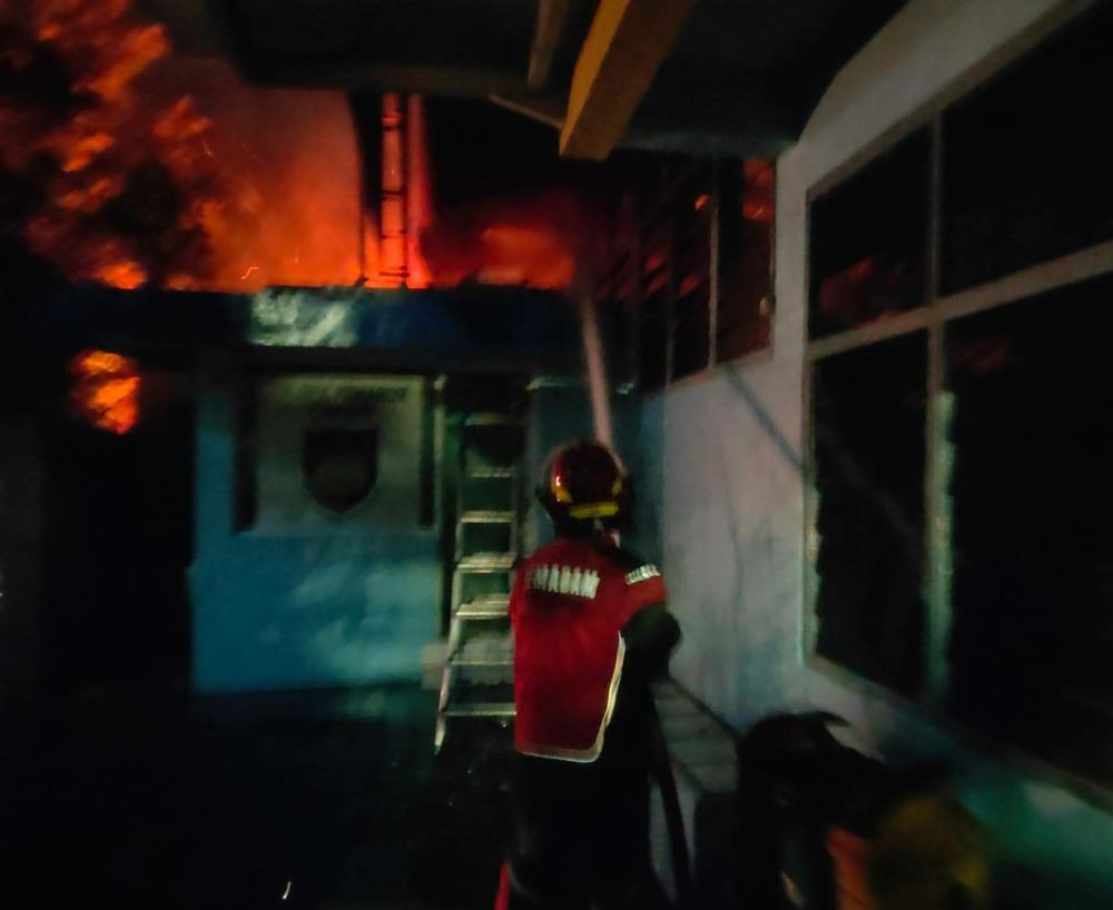 Gudang Surabi Legendaris di Kota Cimahi Ludes Terbakar