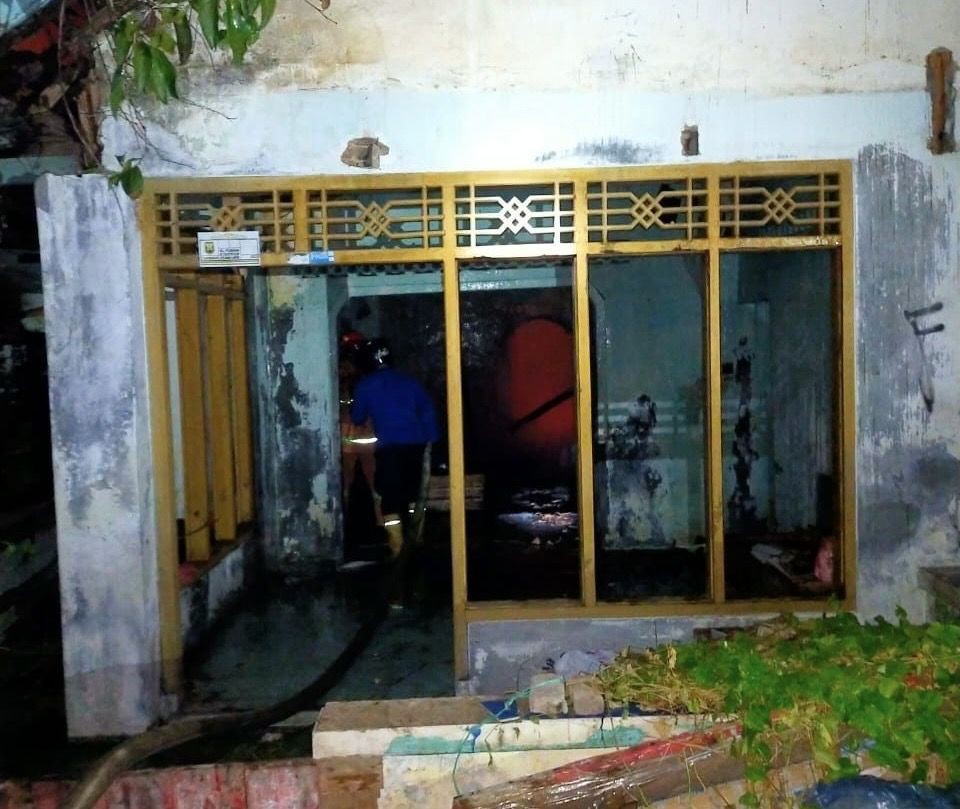 Akibat ODGJ Bakar Sampah, Tiga Rumah di Bandar Lampung Terbakar