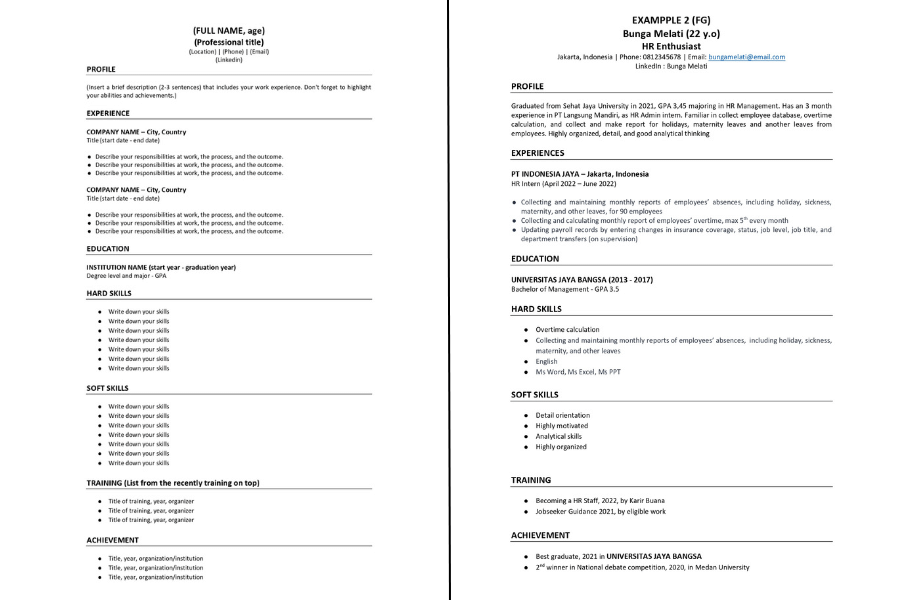 Apa Itu Cv Ats Simak Juga Panduan Membuatnya