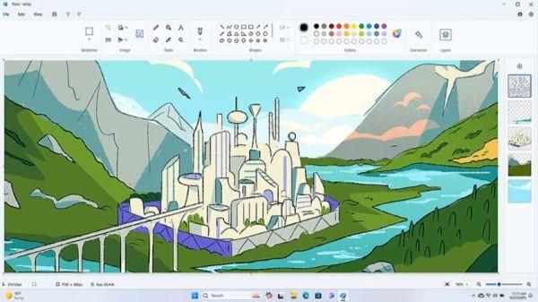 Cara Membuat Gambar Ai Menggunakan Paint Di Windows Simpel