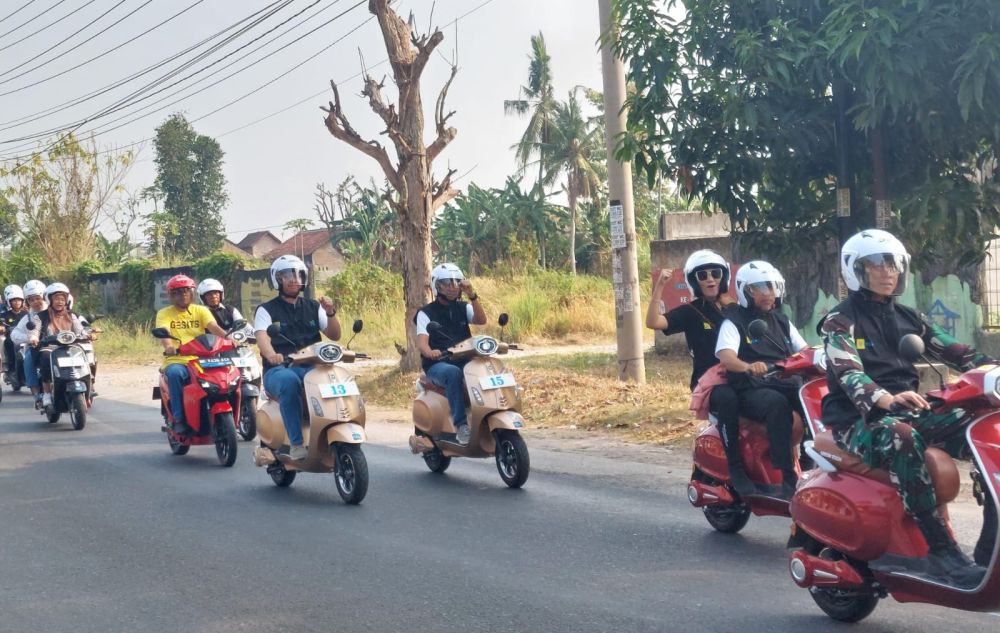 Gencar Kampanye Kendaraan Zero Emisi, PLN Touring Kendaraan Listrik