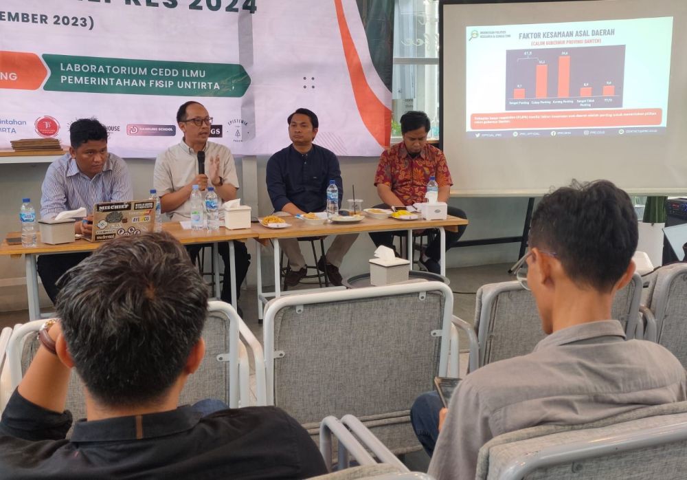 Survei IPRC: Adik Ipar Ratu Atut Unggul di Pilkada Banten