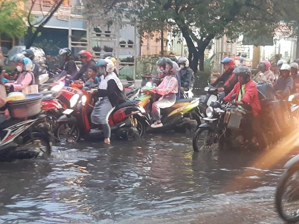 Tiga Jalan Nasional di Banjarmasin Jadi Langganan Genangan Air