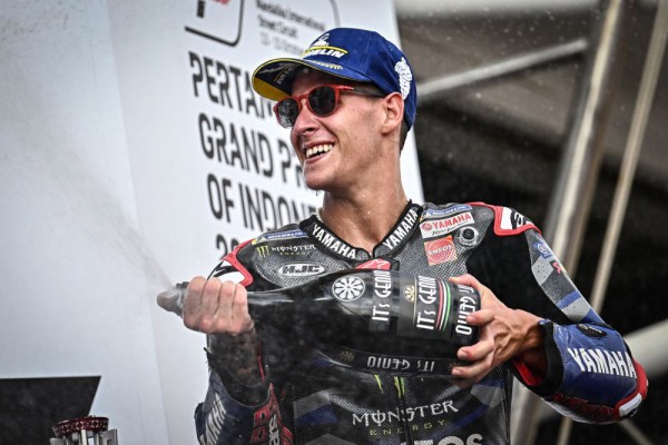 Podium MotoGP Mandalika Spesial Buat Fabio Quartararo