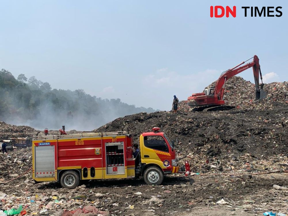 Begini Upaya Pemulihan TPA Bakung Setelah 5.000 Ton Sampah Terbakar