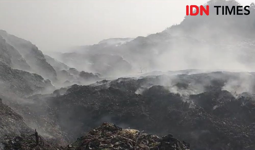 Bara Api Padam, Tim Pergoki Ada Upaya Pembakaran Kembali TPA Bakung