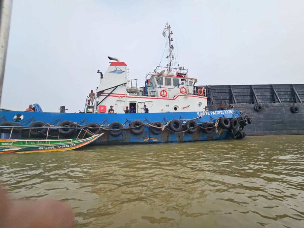 Kabut Asap Memakan Korban, 3 Nelayan Hilang Tertabrak Tug Boat