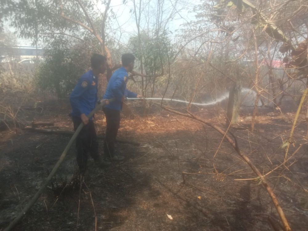 Lagi! Lahan Seluas 4 Hektare di Bandar Lampung Terbakar