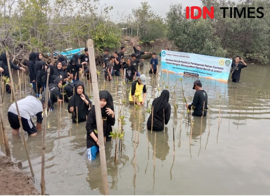 Cara ITERA Hadapi Perubahan Iklim, Tanam Marigold di Sekitar Kampus