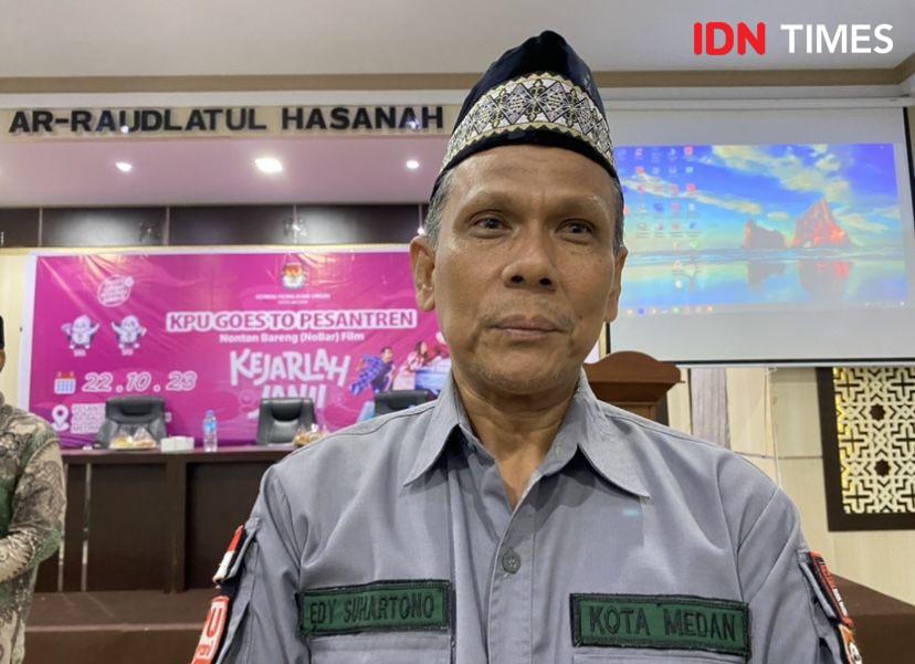 KPU Gelar Nobar di Pesantren, Ingin Dongrak Suara Pemilih Pemula