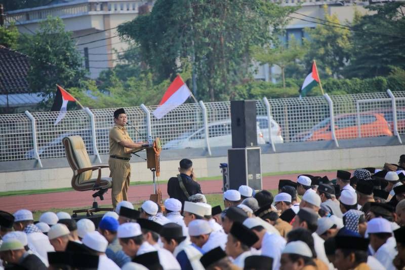 Minta Hujan, Pemkot Tangerang Gelar Salat Istisqa