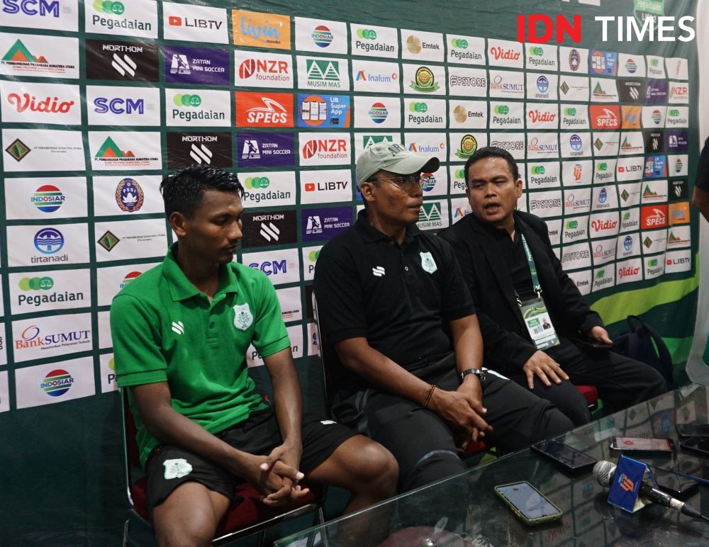 PSMS Gagal Menang di Kandang, Miftahudin: Ini Tanggung Jawab Saya