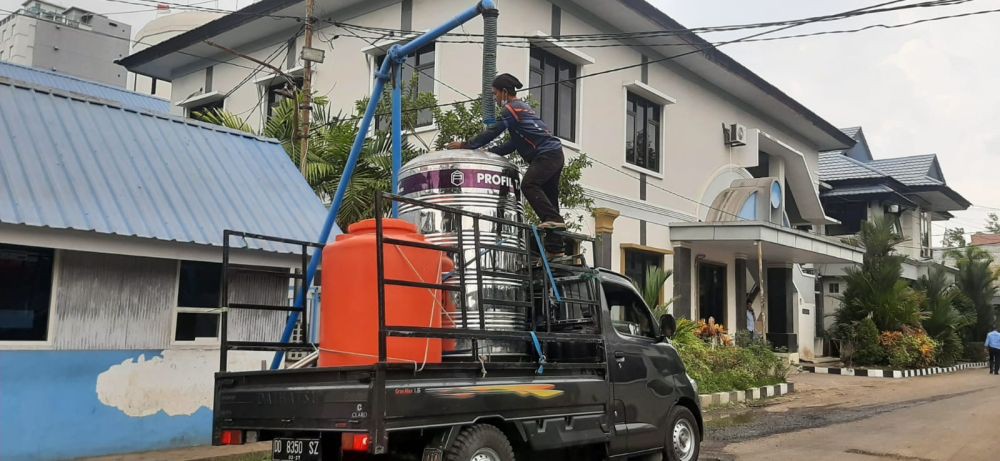 Hujan di Hulu, Suplai Air Baku PDAM Makassar Mulai Membaik