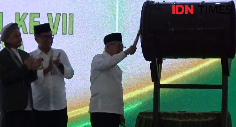 Wapres Maruf Amin Minta Santri Jadi Agen Perbaikan